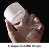 2 ks Mini hydroponický květináč Opakovaně použitelný Průhledný hydroponický květináč Stolní bezpůdní květináče na rostliny pro kancelářskou domácí dekoraci