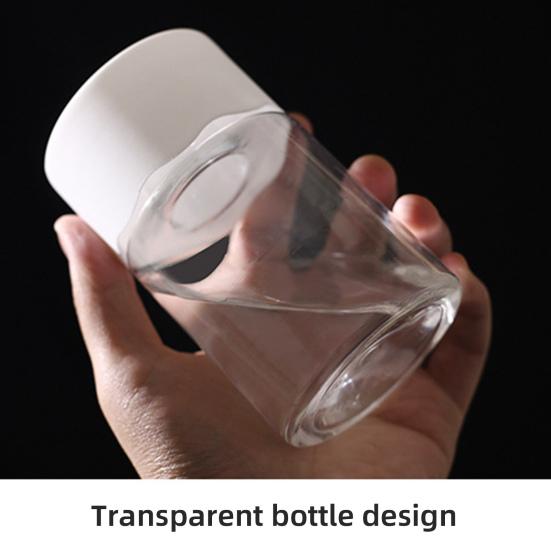 2 ks Mini hydroponický květináč Opakovaně použitelný Průhledný hydroponický květináč Stolní bezpůdní květináče na rostliny pro kancelářskou domácí dekoraci