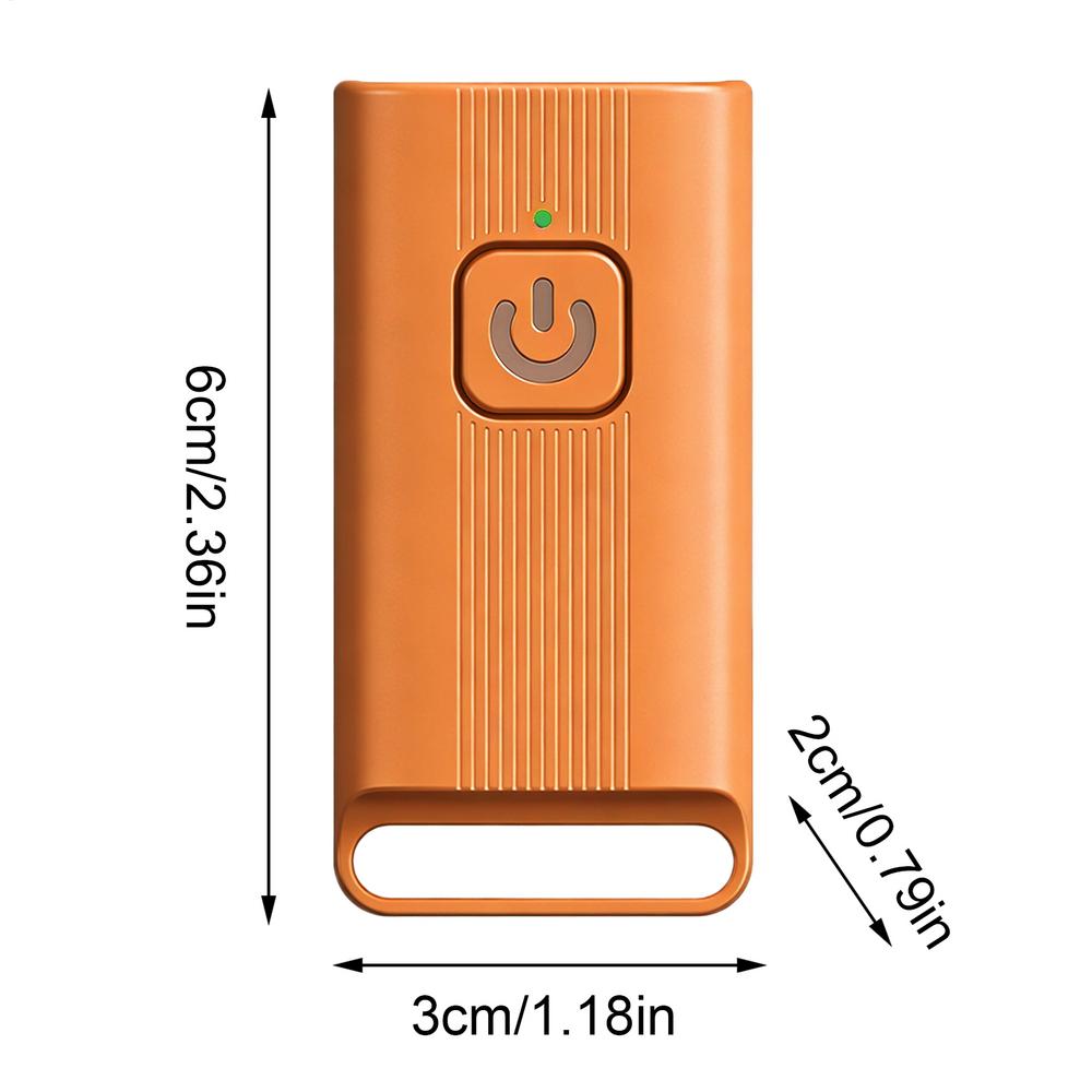 Ultrasonic Anti Barking Device Portable Dog Bark Suppressor Handheld Repeller Trainer with LED Light Battery Powered for Outdoor