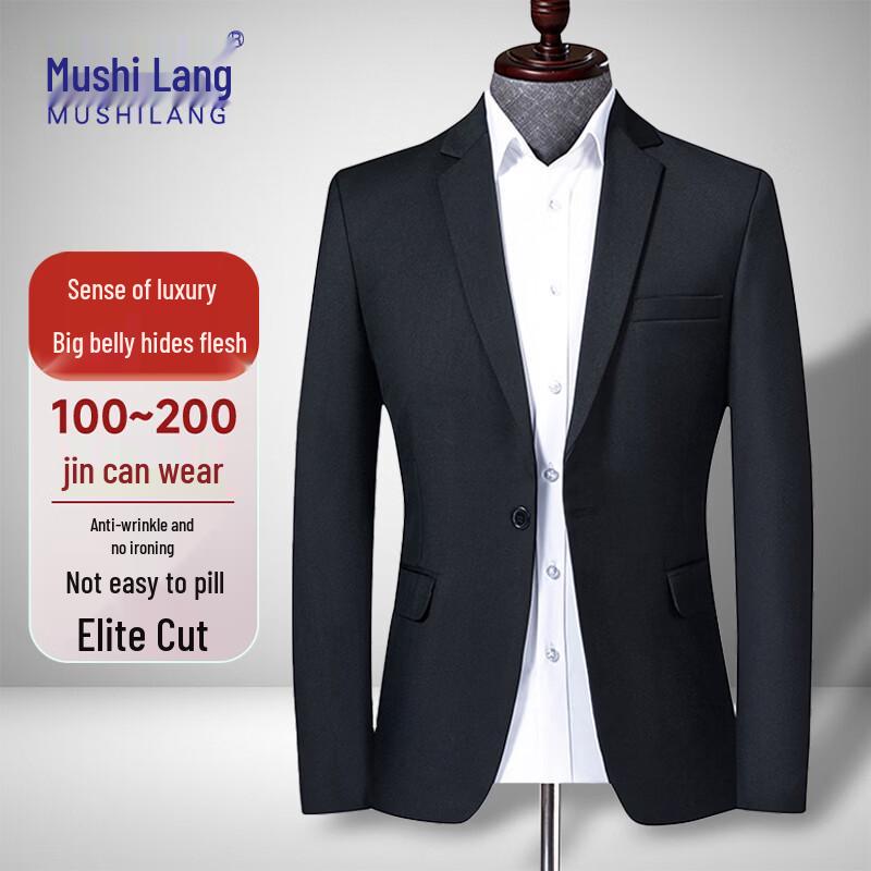 Men s Anti-Wrinkle Business Casual Blazer XL
