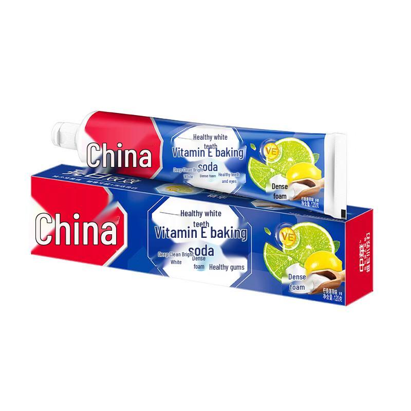 

Zhonghua Healthy White Vitamin E Baking Soda Toothpaste