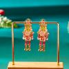 Cartoon Funny Christmas Rhinestone Imitation Pearl Soldier Drop Earrings Cute Holiday Earring Party Jewelry Gift For Women Men