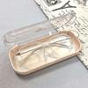 Cute Cat Sunglasses Storage Box Kawaii Puppy Transparent Glasses Case Glasses Protective Case Gifts for Girls
