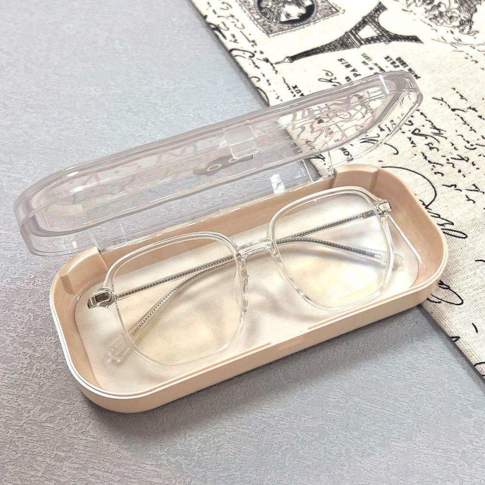 Cute Cat Sunglasses Storage Box Kawaii Puppy Transparent Glasses Case Glasses Protective Case Gifts for Girls