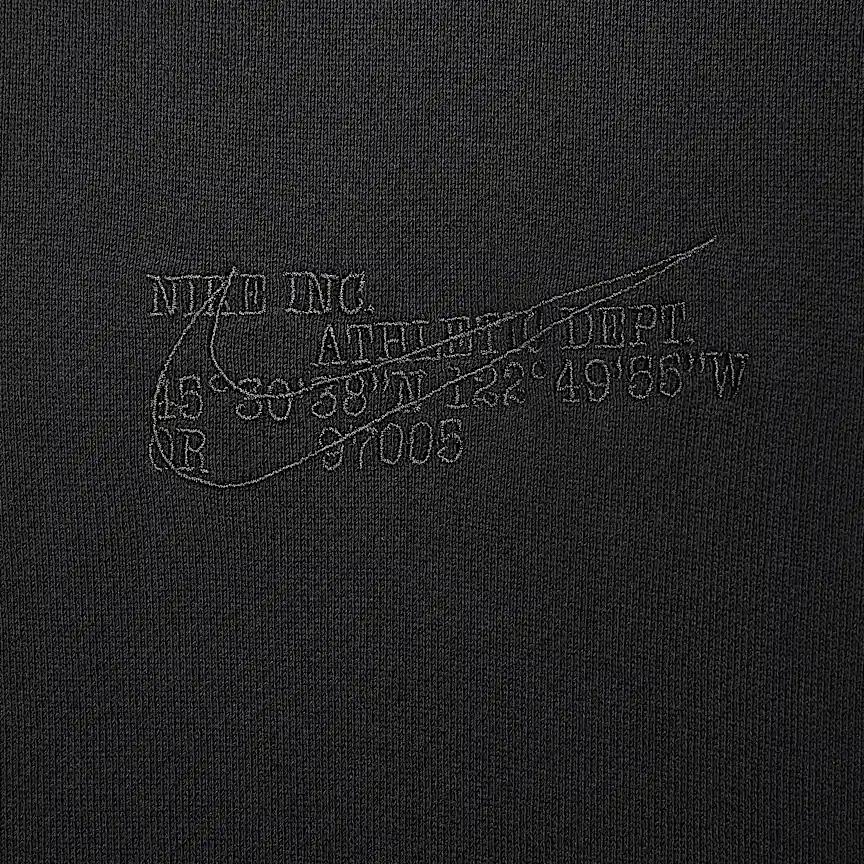 Nike Solid Color Comfortable Pullover Hoodie Long Sleeve Men Hoodies Black HV4722045