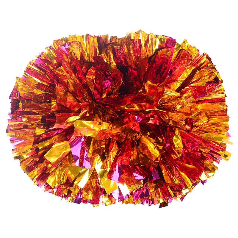 Cheerleading Hand Flower Pom Poms for Dance and Performance