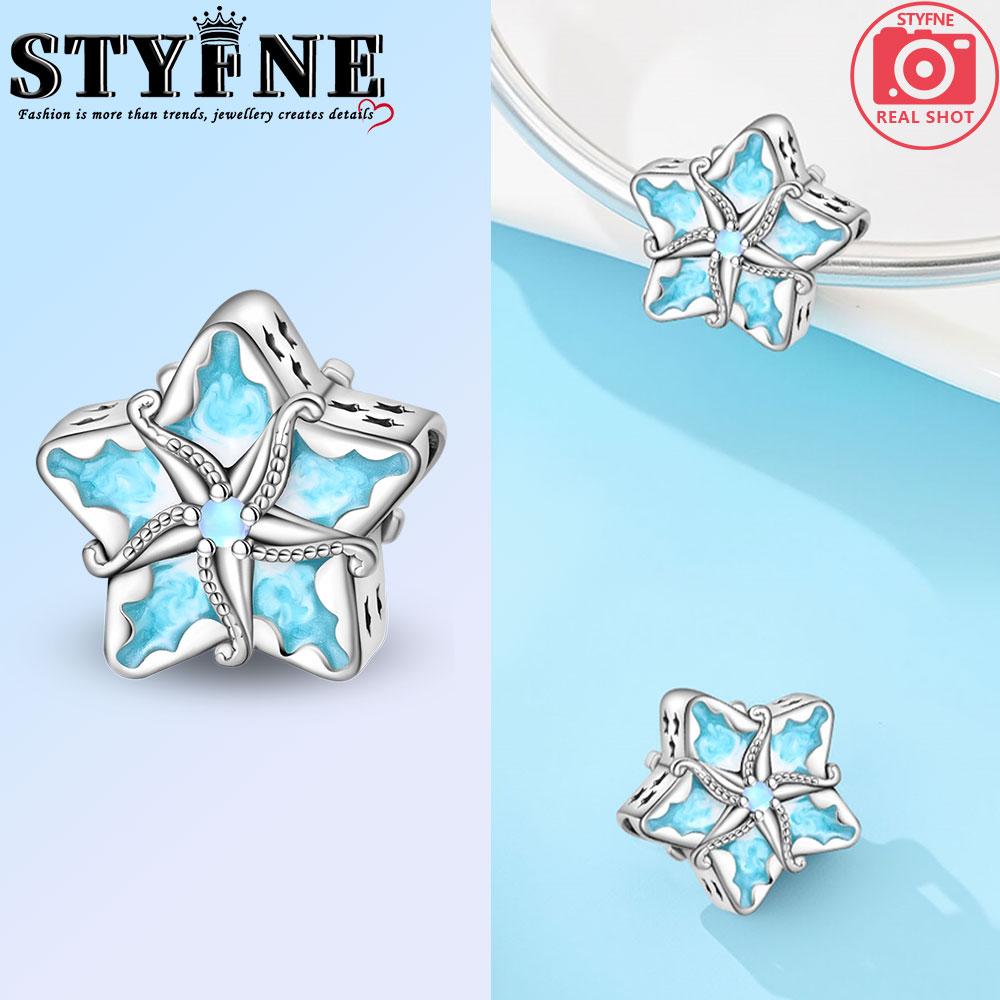 Copper Marine Life Blue Blue Wave Jellyfish And Butterfly Perfume Bottle Charms Beads Fit Diy Bracelets Jewelry