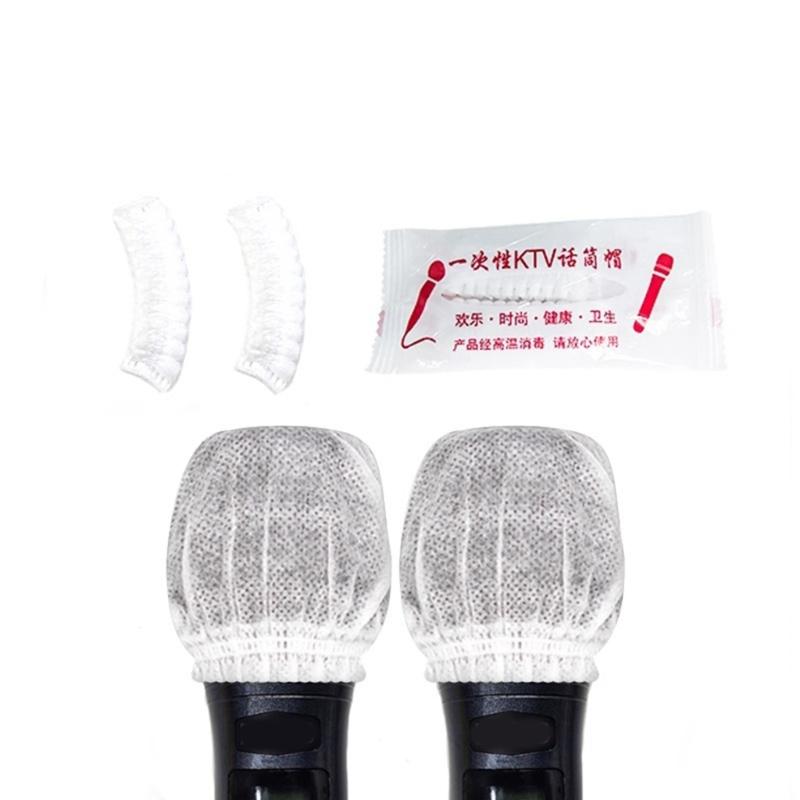 100Pcs/Pack Microphones Cover for Most Microphones Mic Windscreen Protector Caps for Home