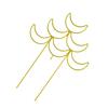Metal Indoor Plant Trellis for Climbing Plant Small Garden Trellis for Potted Plant Outdoor Flower Plant Support