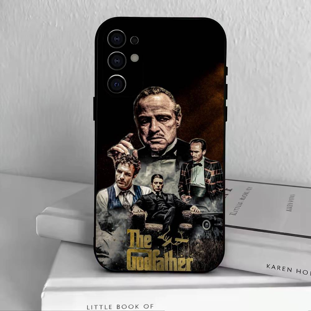 D-Don Vito Corleone Phone Case For Samsung S25,S24,S21,S22,S23,S30,Ultra,S20,Plus,Fe,Soft Silicone Black Cover