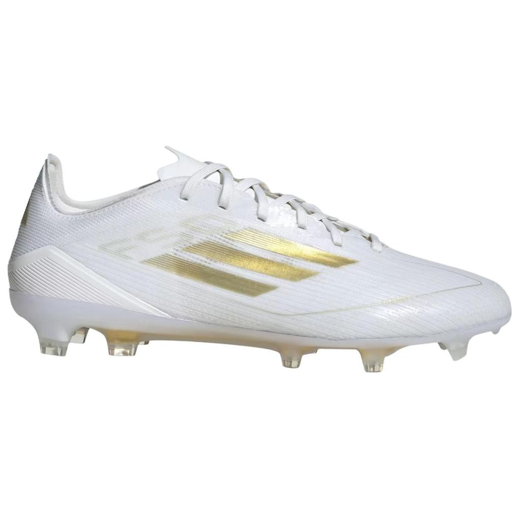 adidas F50 Pro FG Cloud White Gold Metallic Herren Sneaker IE0598