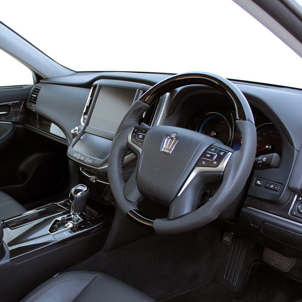 REAL Steering Wheel [210 Crown] Original Series Blackwood H30-BKW-BK-CRW