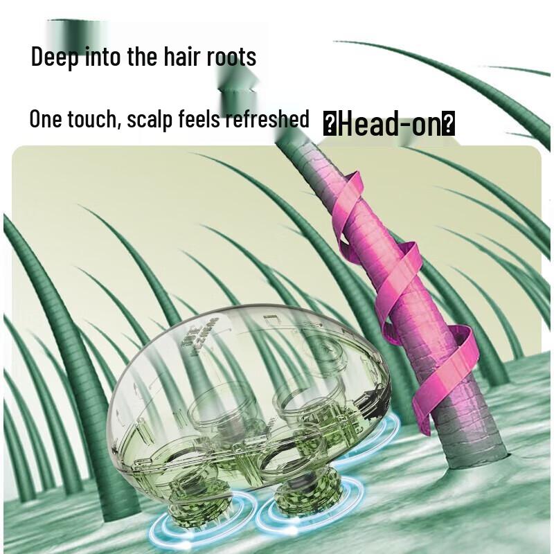 HEZHENG Cat Paw Head and Scalp Massager