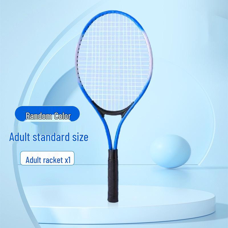 Tennis Training Rebounder Set with Single Racket for Beginners