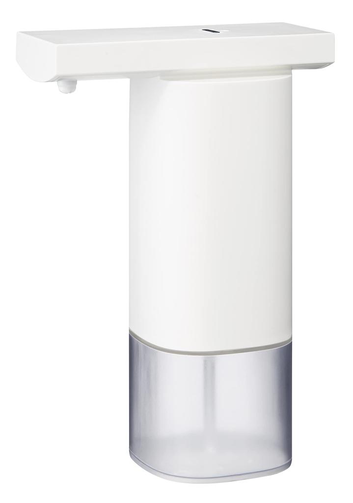 ±0 Plus Minus Zero Automatic Foam Dispenser, Non-Contact Sensor Type, 250ml, 2-Stage Dispensing Volume, Battery Operated, Long Nozzle, White ZBD-G011(