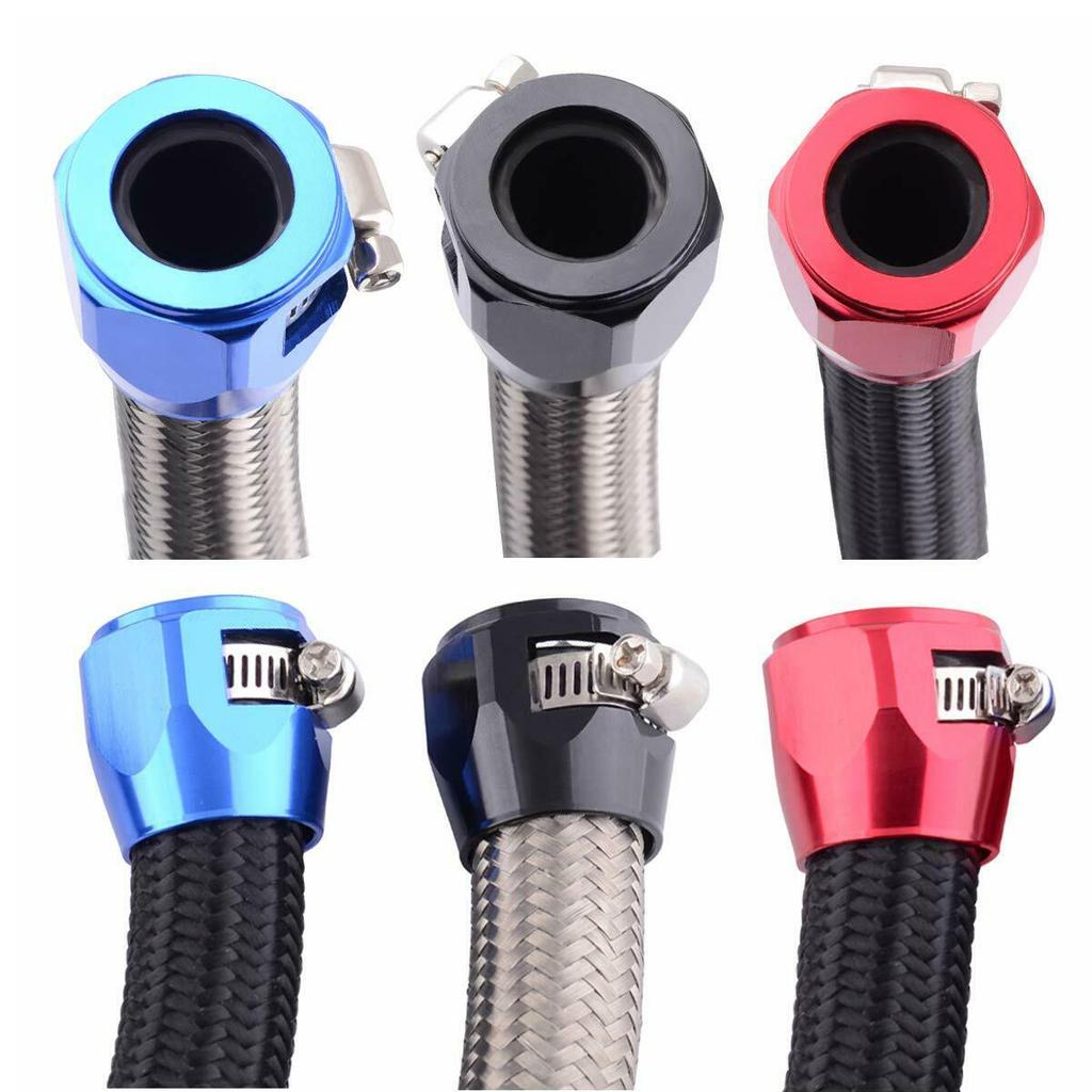 Fuel hose line end cover clamp finisher adapter fitting connectors AN4~AN12JKUS Fuel hose line end cover clamp finisher adapter fitting connectors AN4~AN12JKUS