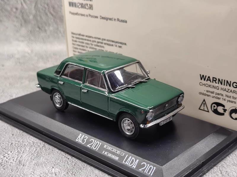 1/43 Russisches EVR43 BA3 LADA 2101 Klassische Vintage Kollektion Modell Spielzeug Auto Geschenke