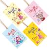 Clickedin - Thank You Party Tags, (4 Designs) Pack Of 50 Pieces Perfect For Party, Birthday And Wedding Celebration, Bri