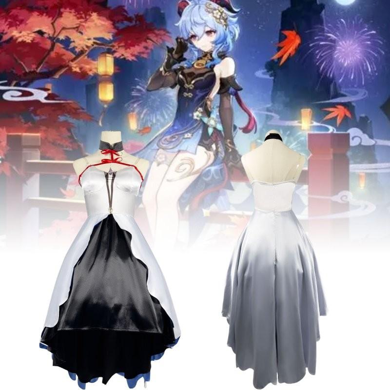 Ganyu Genshin Impact Girl Role Play Cosplay Costume Suits Clothes Performance