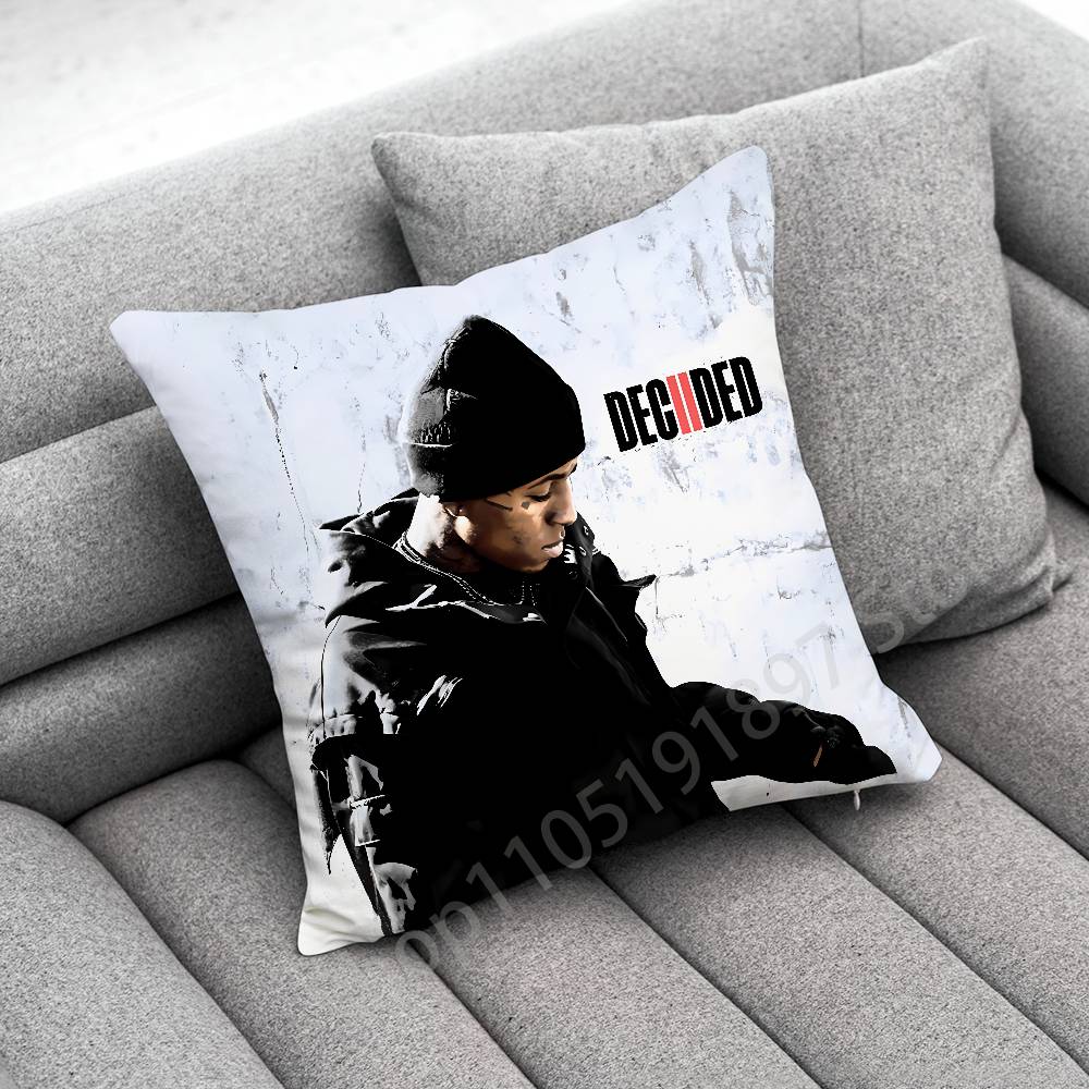 Y-YoungBoy MASA DESHAWN Top Throw Pillow Case For 55x55cm 40x40cm 45x45cm 50x50cm 30x30cm Square Office Pillowship Cover