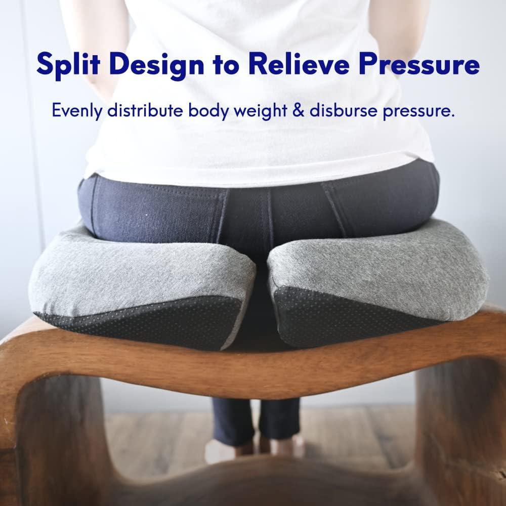 Sciatica Back Pain Relief Comfort Office Chair Car Seat Cushion Non-Slip Orthopedic Memory Foam Coccyx Cushion