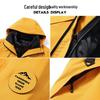 Unisex 3-in-1 Cotton Jacket Set: Windproof, Multi-Functional Climbing & Skiing Gear