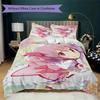 Puella Magi Madoka Magica Pattern Bedding,Quilt Set Quilt Cover Pillowcase Home Birthday Gift(1 * Duvet Cover + 2 * Pillowcase, Without Core)_lx