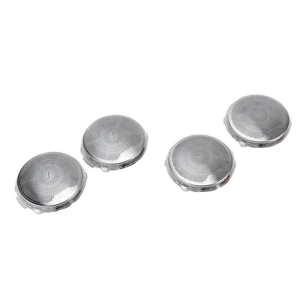 3 Färgers Dörr Mellanregister Högtalarkåpor Stämningsljus Ersättning för Mercedes-Benz C GLC E-Klass W205 X253 2015-2018