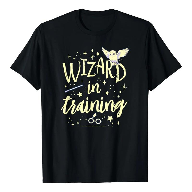Camiseta Text Stack De Harry Potter Wizard In Training S