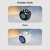 Portable Smart LCD Projection Electronic Alarm Clock with English Timed Announcement Multifunctional Thermometer Suitable for Home Office Desktop Use