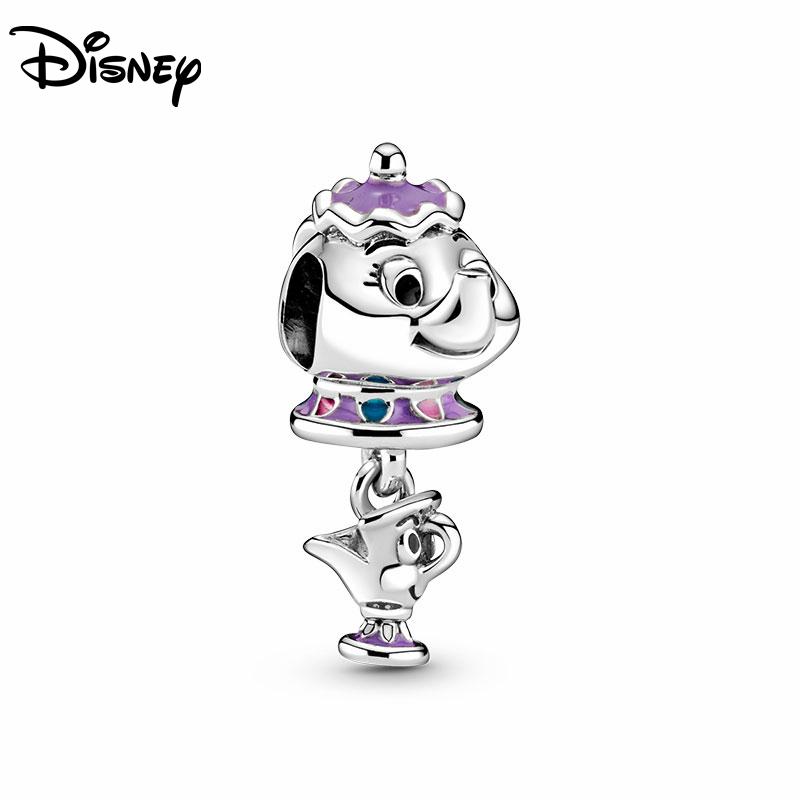 925 Silver Disney Charms Dragon series Beads Pendants Fit For Necklace Original Bracelet DIY Festival Women's Party Gifts