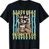 Fourth 4th Grade Raccoon Teacher Back To School T-Shirt