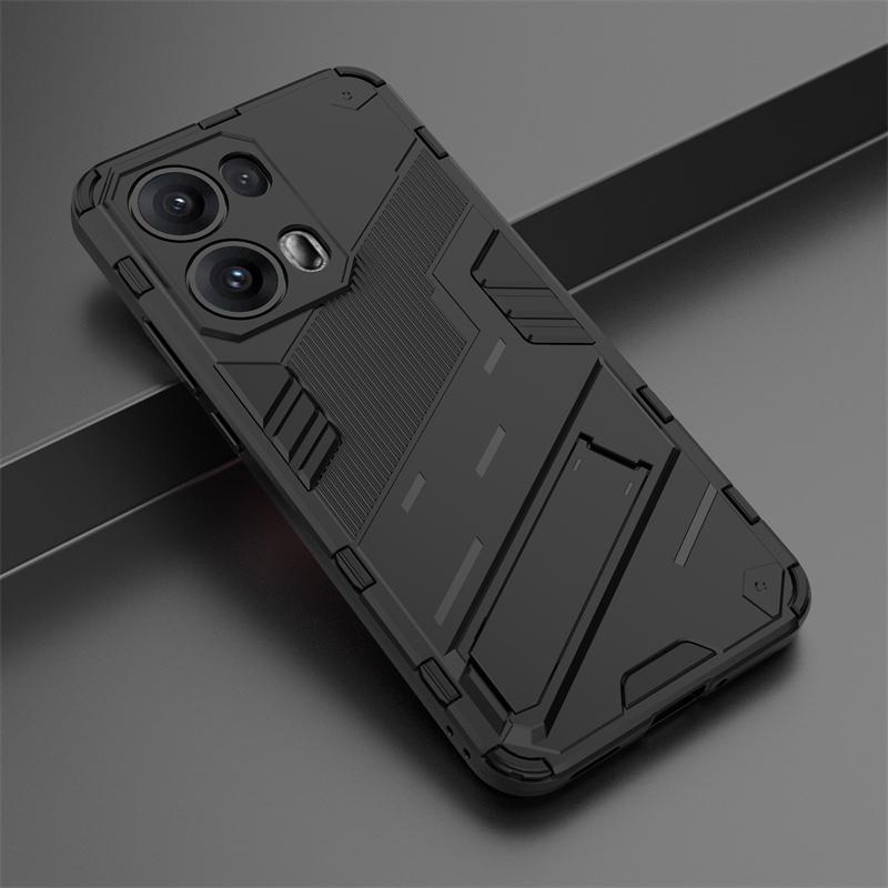 Phone Holder Case For Oppo Reno 13 Pro Case For Oppo Reno 13 Pro Funda Anti-knock Armor PC Back Cover For Oppo Reno 13 Pro Case