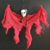 Halloween Decoration Small Hanging Ghost Skull Head Terror Decor Witch Pendant Props Skull Head Halloween Party Haunted House