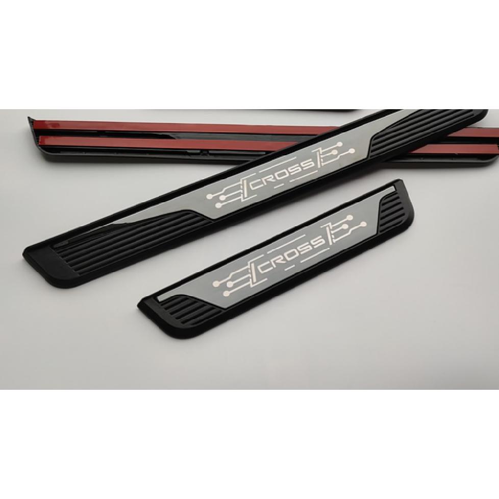 For Subaru Crosstrek Accessories Protector Door Sill Cover Scuff Plate 2016-2026