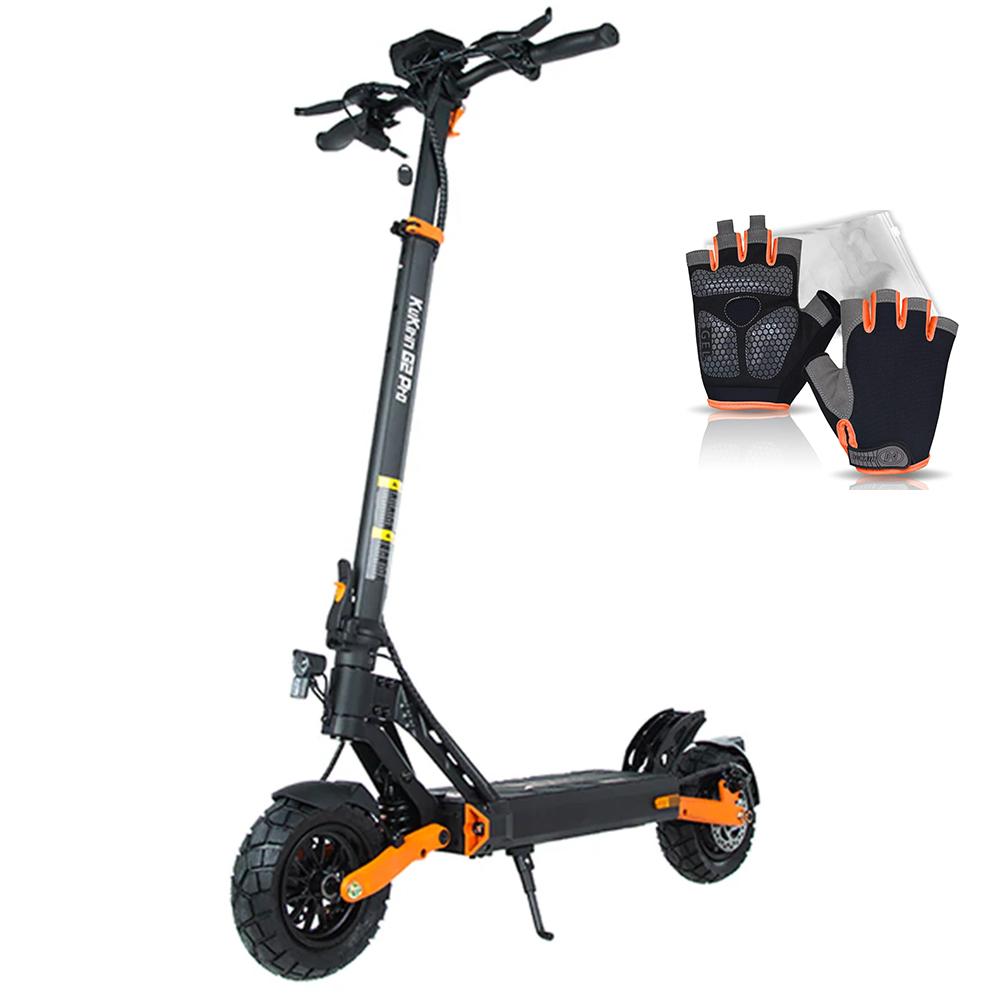 Elektrische Scooter Kukirin 10" 500W Motor Topsnelheid 25Km/h 48V 15.6AH Max Bereik 65Km Zwart G2 Pro VMP