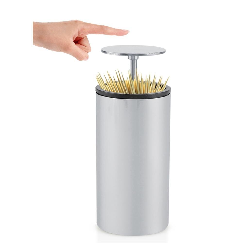 

Press System Automatic Toothpick Dispenser Automatic System Toothpick Container Home Use