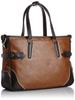 P.I.D. 2-Way Business Bag with Shoulder Strap and Pass Case, ONESTO PIC104, Camel