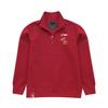 Li Ning Badminton Series Stand Collar Letter Pattern Embroidered Sweatshirt Unisex Sweatshirt AWDWA47-2