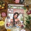 JIANWU Vintage Natural Plant Flower Character Landscape Material Collage Scrapbook Sticker Book Creative DIY Journal Stationery