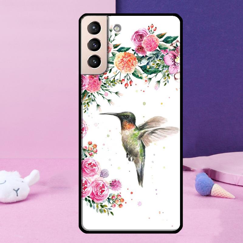 Hummingbird Phone Case For Samsung Galaxy S25 Ultra S24 Ultra S9 S10 S20 S21 S22 Plus S23 S24 FE Cover