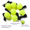 2pcs Single Practice Tennis Ball Tennis Training Ball Rebound Ball with String