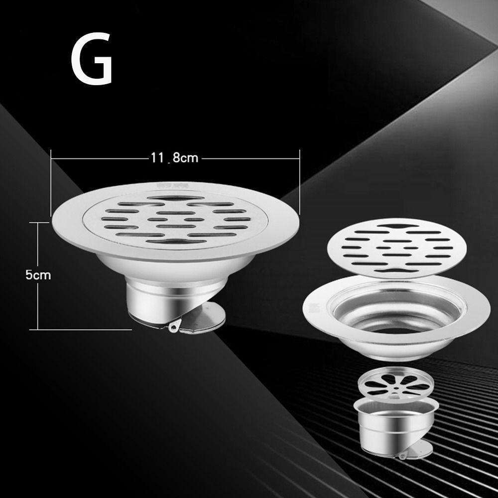 With Grid Grate Cover Sink Strainer Dual-purpose Floor Drain  Bathroom Washing Machine Accessories