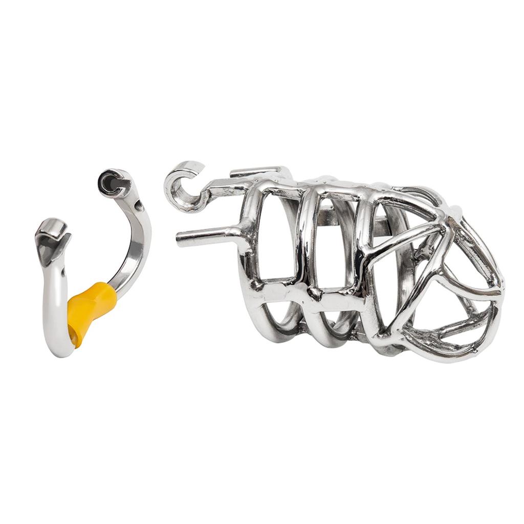 Ergonomic Stainless Steel Stealth Lock Male Chastity Device,Cock Cage,Penis Lock,Cock Ring,Chastity Belt, S064