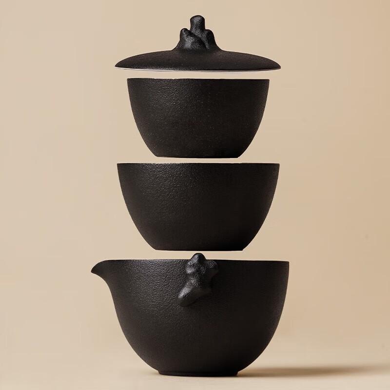 Wanqiantang Portable Ceramic Kung Fu Tea Set