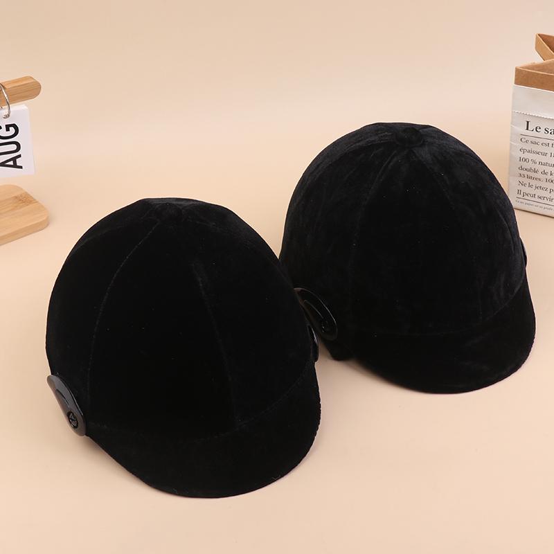 Horse Riding Helmet Professional Unisex Classic Horse Riding Cap Protective Gear Outdoor Adjustable Sports Equestrian Hat Cap