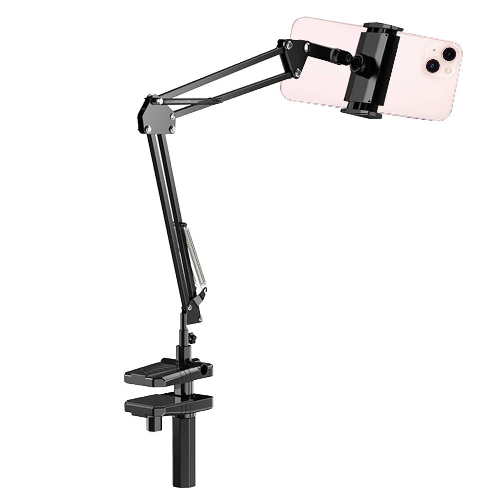 Schreibtisch Bett Handyhalter Flexibler Arm 360 Verstellbar Handy Ständer Desktop Ausleger Halterung für Filmen Live-Streaming