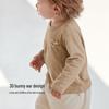 Babylove Unisex Slub Cotton Long Sleeve T-shirt