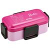 Skater Barbie Bento Box, 600ml, Antibacterial, Soft Serving, Domed Lid, Two Tiers, Women's, Made in Japan, PFLW4AG-A