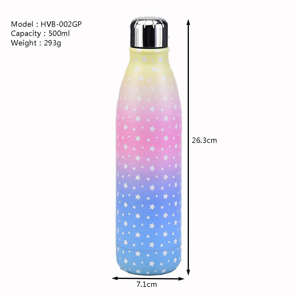 Thermos Cup Creative Starry Sky Gradual Change Outdoor Portable Handle Sports Water Cup